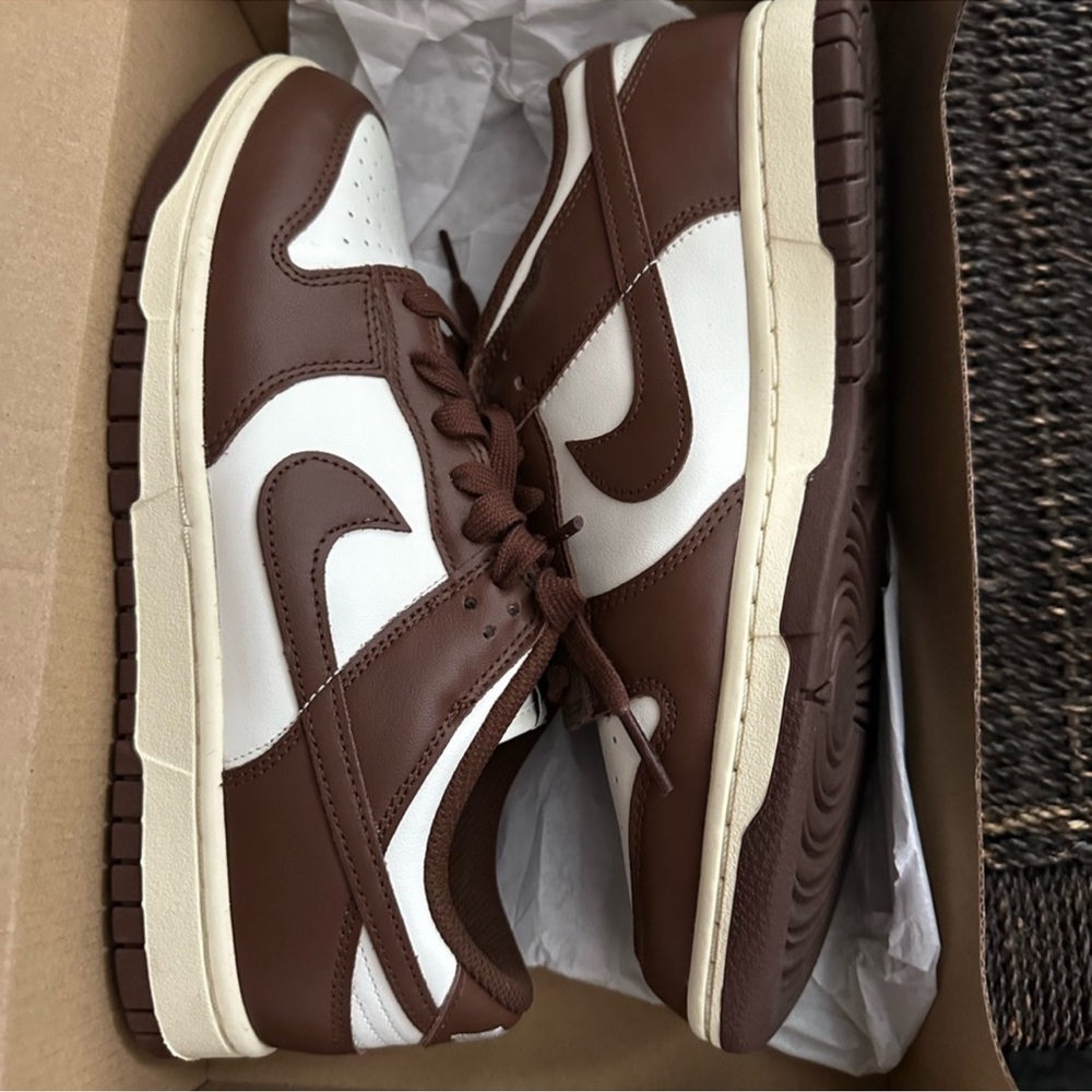 Nike Women’s Brown and White Sneakers